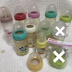 哺乳瓶　まとめ売り　ピジョン　母乳実感　ヌーク