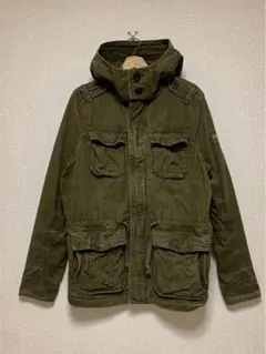 劇レア　新品日本未発売Abercrombie&Fitchミリタリージャケット 2025年最新】Abercrombie&Fitch メンズ ミリタリージャケットの人気