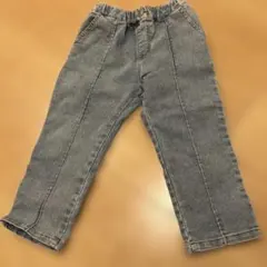 SLAPSLIP デニム　長ズボン 100cm ウエストゴム