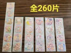 ダッフィー&フレンズ　260枚　ロールシール　切り売り
