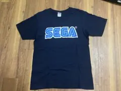 SEGA ロゴプリントTシャツ ネイビー Mサイズ セガ