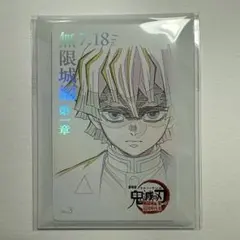 鬼滅の刃　我妻善逸　映画　ムービーチケット風　コレクションカード　無限城編