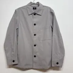 【極美品✨】UNIQLO × Theory グレー ボタン付きシャツ S