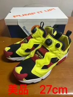 【美品】Reebok インスタポンプフューリー シトロン27cm 元箱付き