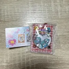 サンリオ　ミニフレークシール風キーホルダー　ハンギョドン