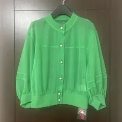 ユキトリイ YUKI TORII カーディガン グリーンのサムネイル