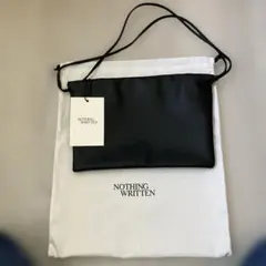 NOTHING WRITTEN ショルダーバッグ ブラック