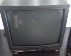 Victor ブラウン管テレビ C-14B2レトロゲーム・カラオケ対応 - メルカリ