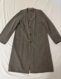 Paul Smith ノーカラー Aラインコート グレー M - メルカリ