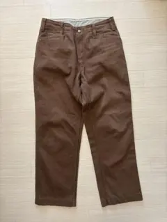 【美品】TENDERLOIN BDP ピケ ワークパンツ ブラウン XSのサムネイル