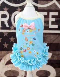 犬服ハンドメイド「フリフリキャミ」
