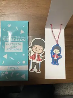 EXILE THE REASON キーホルダーとステッカー SHOKICHI