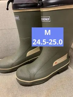 1回のみ着用 ワークマン ブーツ　長靴　ALLEXONS M 24.5-25.5