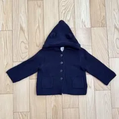 baby GAP フード付きカーディガン 12-18months(80cm)