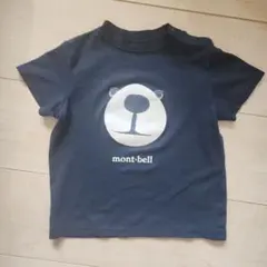 mont-bell クマの顔 Tシャツ 90