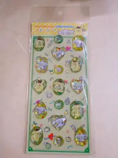 ポムポムプリン＆シナモンロール ストーンシール