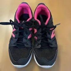 New Balance ニューバランス　21.5 ブラック/ピンク