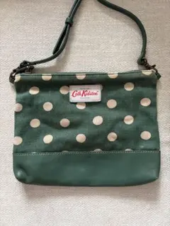 Cath Kidston ポルカドットショルダーバッグ