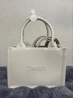 Darich ロゴショルダーレザーミニトートバッグ