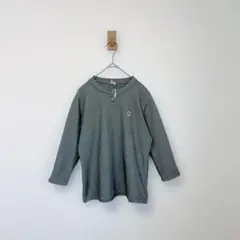 クレージュ　sport futurヘンリーネック　ワンポイントロゴ　ロンT