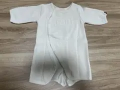 EDWIN アイボリー ロンパース 50-60