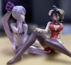 ☆『オーバーロード』✨アルベド✨シャルロッテ✨フィギュア2点セット❣️
