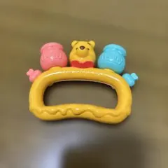 くまのプーさん 音が鳴るハンドル型おもちゃ
