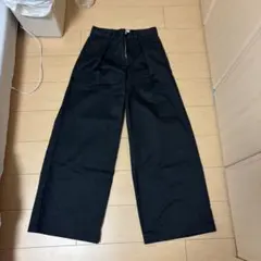 EMMA CLOTHES ブラック ワイドパンツ メンズ