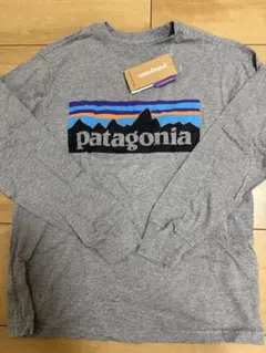 新品　パタゴニア　キッズXS 5-6T ロンT