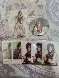 刀ミュ　大典太光世　アクスタ　缶バッジ　ふぉとカード　ドームシティ　江おん