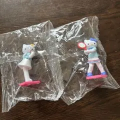 ハローキティ ミニフィギュア 2種セット