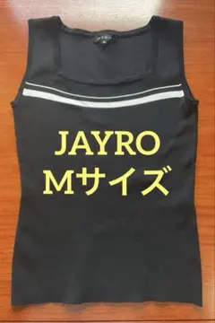 JAYRO ノースリーブ　スクエアネック　黒【中古】のサムネイル