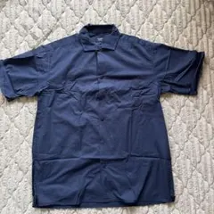 BEAMS HEART 半袖シャツ M ネイビー