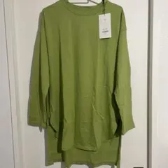 【新品未使用タグ付き】ロングシャツのサムネイル