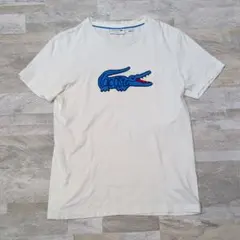 ★超メルカリ市★LACOSTE 刺繍ロゴ Tシャツ FR 3 / US S