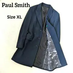 【現行モデル】 ポールスミス チェスターコート ネイビー XL2 毛100 美品