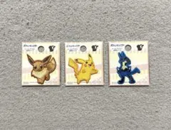 ポケモン　ワッペン　3点セット