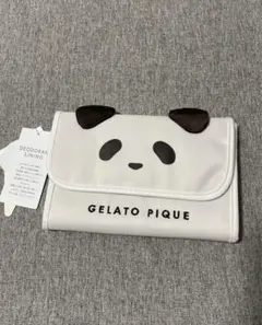 母子手帳ケース　ジェラートピケ　パンダ　S