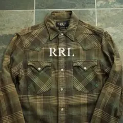 RRL ラルフローレン チェック ウエスタンシャツ xs ネルシャツのサムネイル