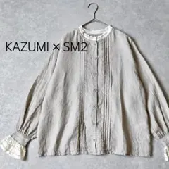 KAZUMI × Samansa Mos2 2way リネンレースブラウスのサムネイル
