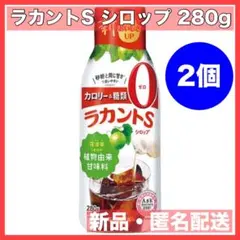 サラヤ ラカントS シロップ 280g 2本 賞味期限:27.10.17のサムネイル