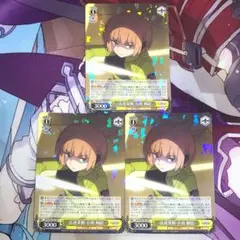 ヴァイスシュヴァルツ きんいろモザイク にぎやかな女の子 陽子 SR4枚