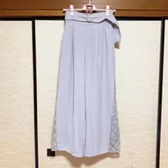 サイドレースワイドパンツのサムネイル