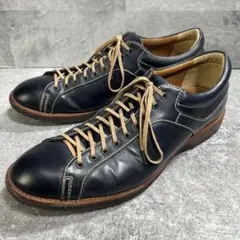REGAL 57RR レザースニーカー　26cm ネイビー　本革　レザーシューズ