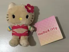 ハローキティ XOXOギャル マスコット ぬいぐるみ　日焼けキティ タグ付き