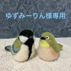 リクエストNO.2619☆メジロ　シジュウカラセット