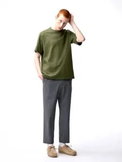 GU グレー スラックス Sサイズ