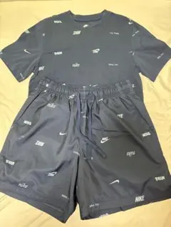 【NIKE】CLUB+ セットアップ（半袖Tシャツ／ハーフパンツ）◆Mサイズ 紺