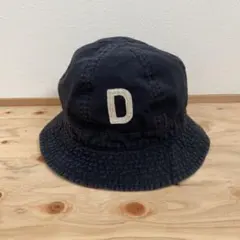 アーバンリサーチドアーズ リバーシブルバケットハット ネイビー D刺繍