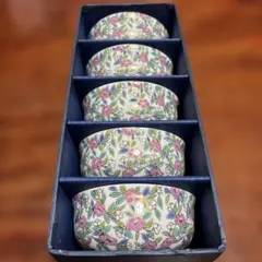 【新品未使用】有田焼　小皿5枚セット　11cm 深皿